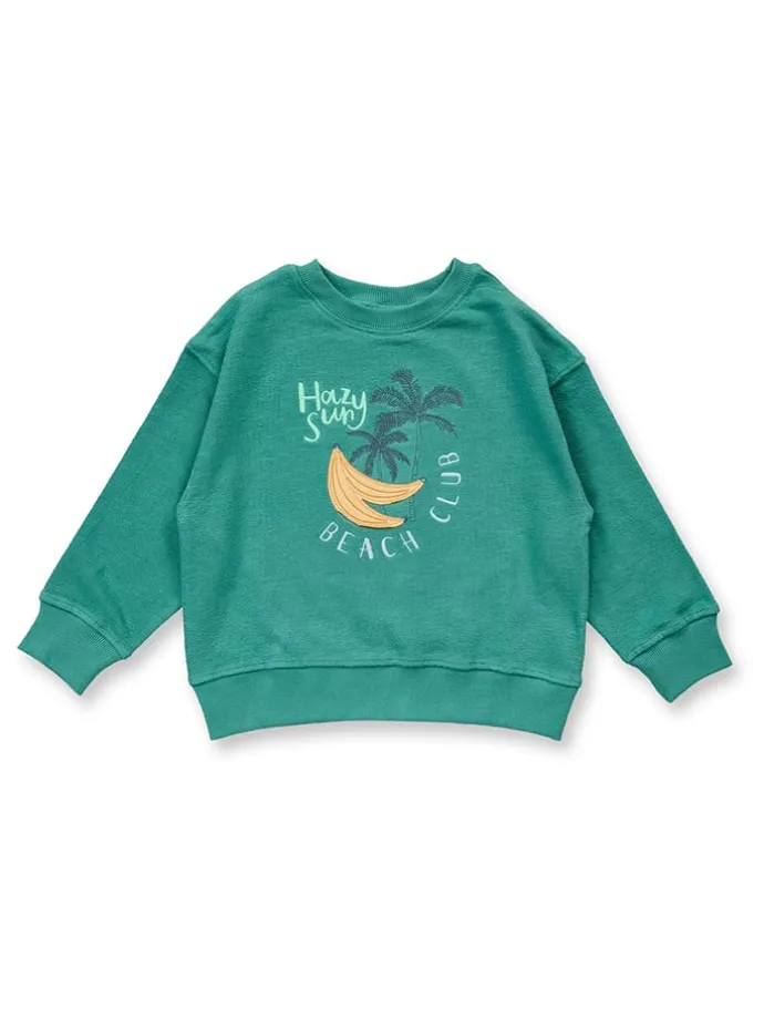 Sweatshirt "Dari" groen