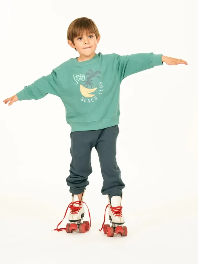 Sweatshirt "Dari" groen