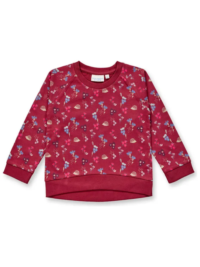 Sweatshirt "Dena" bordeaux