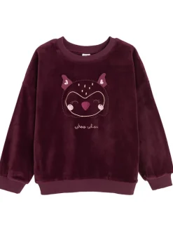 Sweatshirt donkerrood