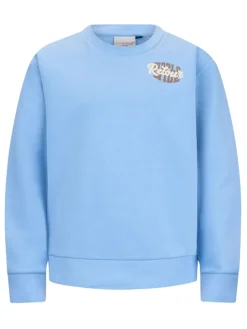 Sweatshirt "Eelco" lichtblauw