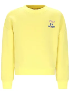Sweatshirt "Konono" geel