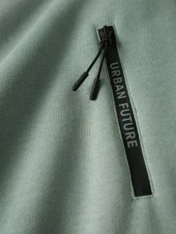Sweatshirt "Leo" mintgroen