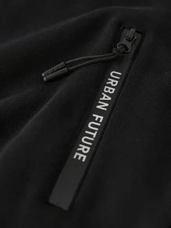 Sweatshirt "Leo" zwart