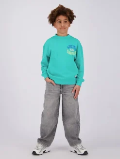 Sweatshirt "Nurfs" turquoise