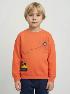 Sweatshirt oranje
