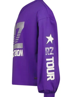 Sweatshirt paars