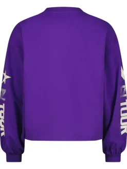 Sweatshirt paars