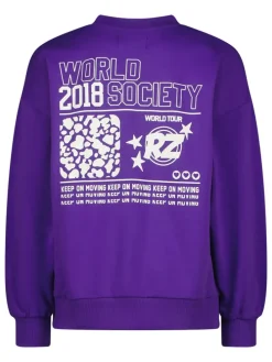 Sweatshirt paars