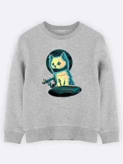 Sweatshirt "Protector" grijs