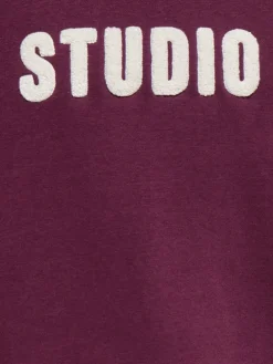 Sweatshirt "Sweat" paars