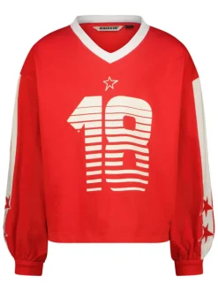 Sweatshirt "Tarah" rood