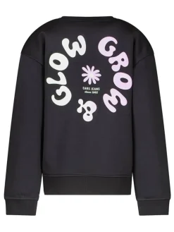 Sweatshirt "Tara" zwart