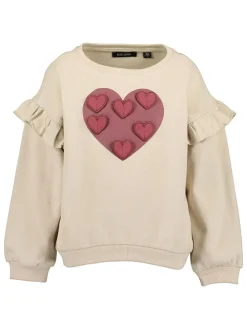 Sweatshirt zandkleurig