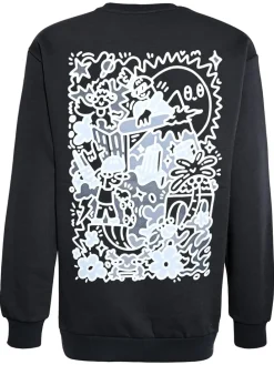 Sweatshirt zwart