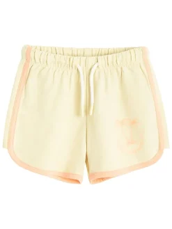 Sweatshort geel