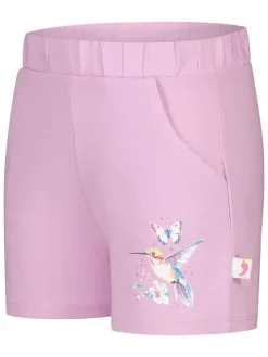 Sweatshort lichtroze