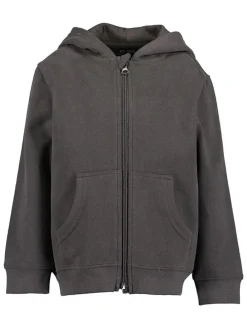 Sweatvest antraciet