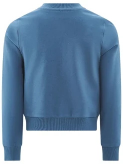 Sweatvest blauw