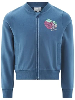 Sweatvest blauw