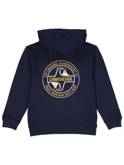 Sweatvest "Circle Way" donkerblauw