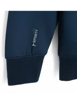 Sweatvest donkerblauw
