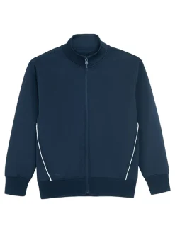 Sweatvest donkerblauw