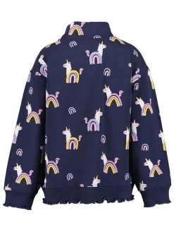 Sweatvest donkerblauw
