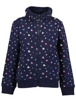 Sweatvest donkerblauw