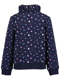 Sweatvest donkerblauw