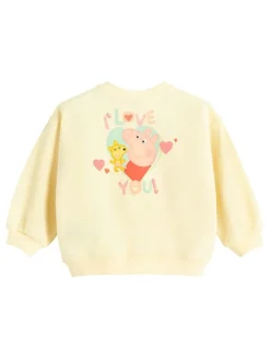 Sweatvest geel