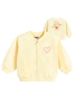 Sweatvest geel