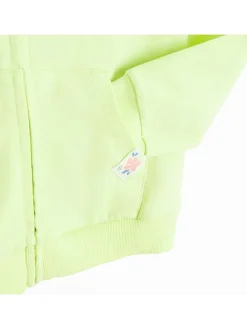 Sweatvest groen