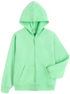 Sweatvest groen