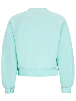 Sweatvest "Julia" turquoise
