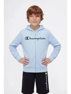 Sweatvest lichtblauw