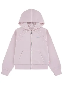 Sweatvest lichtroze