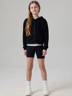 Sweatvest "Mille" zwart