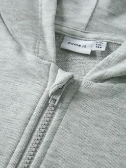 Sweatvest "Millie" grijs
