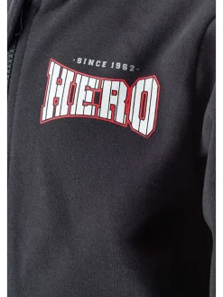 Sweatvest "Spiderman" antraciet