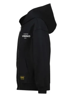 Sweatvest zwart