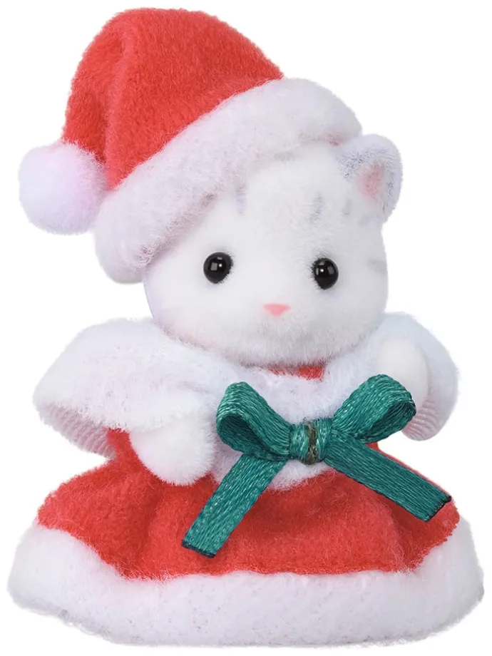 Sylvanian Families-accessoires "Baby Santa's Kersthuis" - vanaf 3 jaar