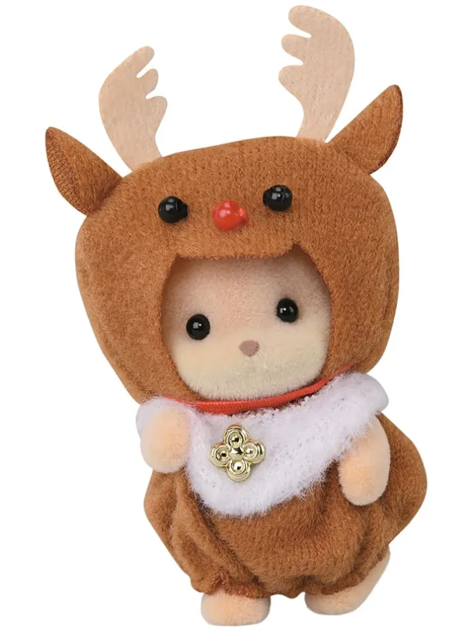 Sylvanian Families-accessoires "Baby Santa's Kersthuis" - vanaf 3 jaar