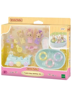 Sylvanian Families-accessoires "Melkkonijntjes Badspeelset" - vanaf 3 jaar