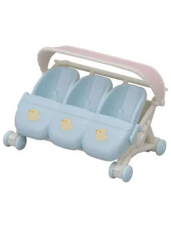 Sylvanian Families-accessoires "Drieling Kinderwagen" - vanaf 3 jaar