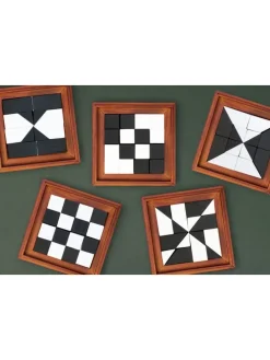 Tangram-puzzel ''Shapeshifter'' bruin - vanaf 8 jaar