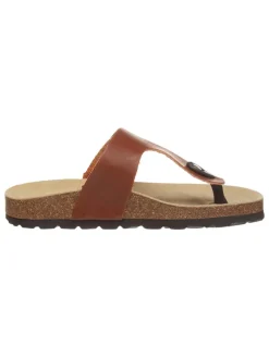 Teenslippers bruin