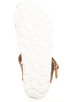 Teenslippers goudkleurig