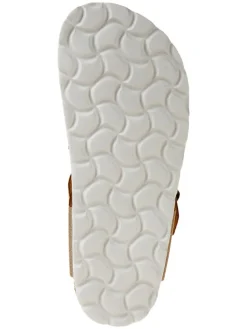 Teenslippers goudkleurig