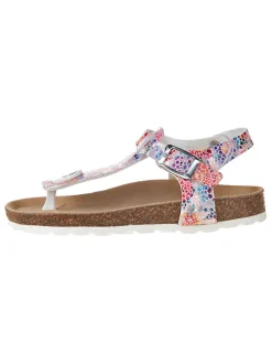 Teenslippers lichtroze/meerkleurig